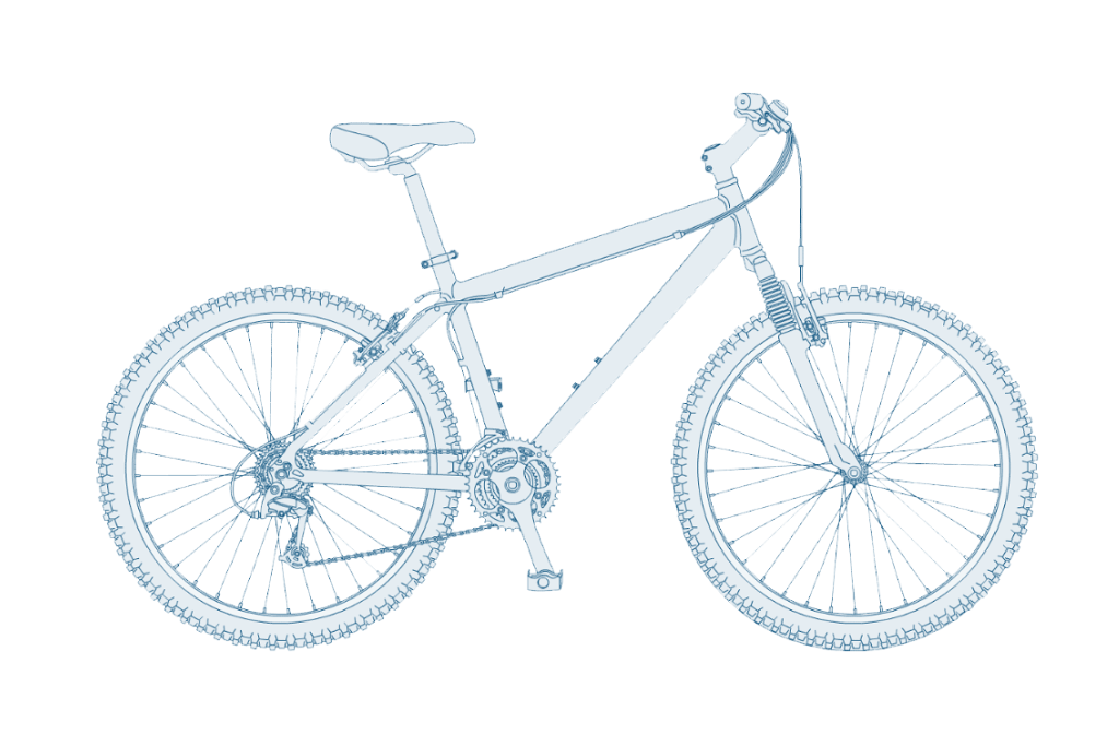 dog bike carrier diagram